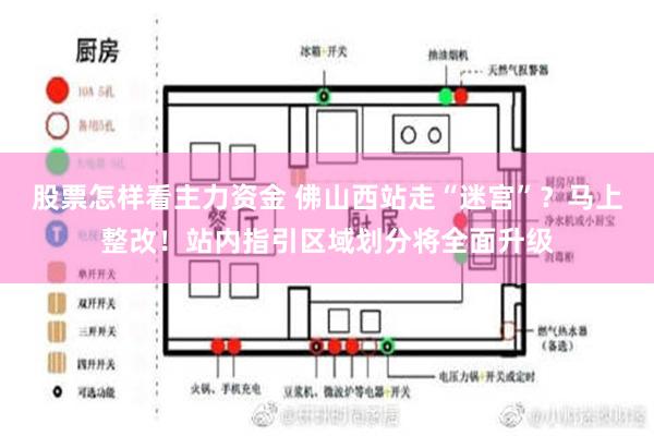 股票怎样看主力资金 佛山西站走“迷宫”？马上整改！站内指引区域划分将全面升级