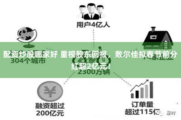 配资炒股哪家好 重视股东回报，敷尔佳拟春节前分红超2亿元！